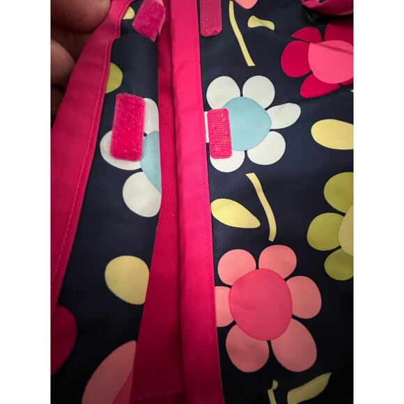 Gymboree Retro Floral Rain Wind Jacket - Girls Medium - Picture 5 of 11